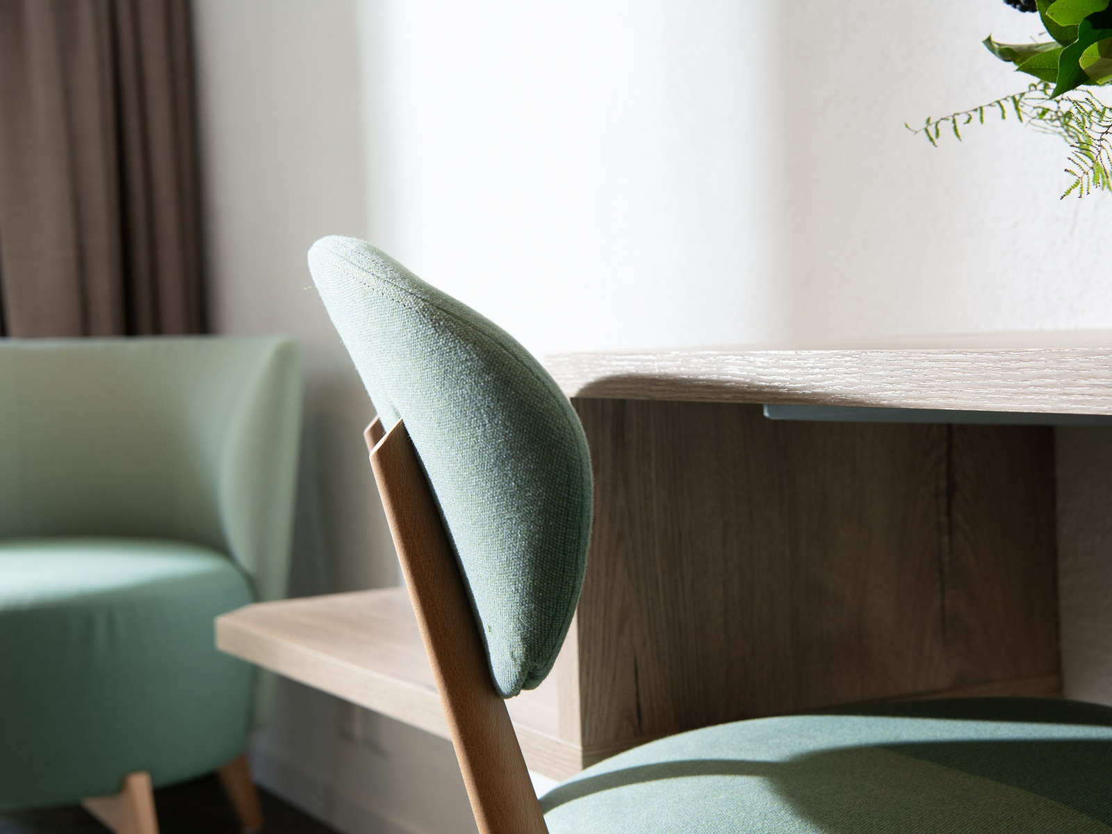 Zimmer und Empfang
